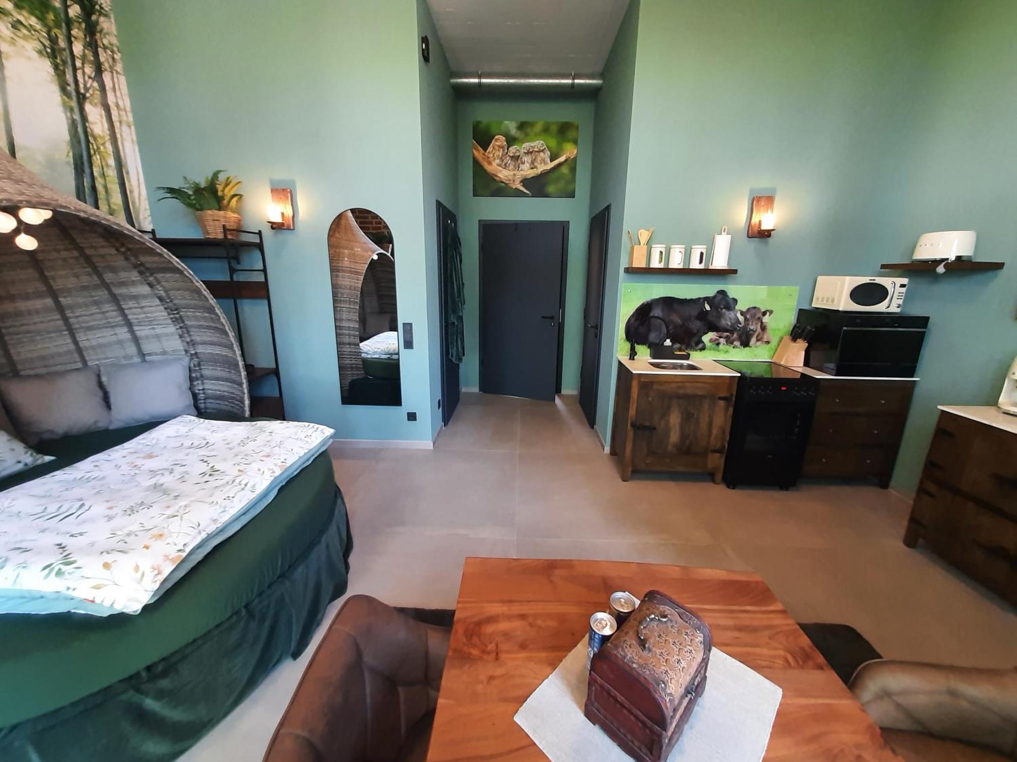 Ferienwohnungen Und Zimmer Hof Holtmann مونستر الغرفة الصورة