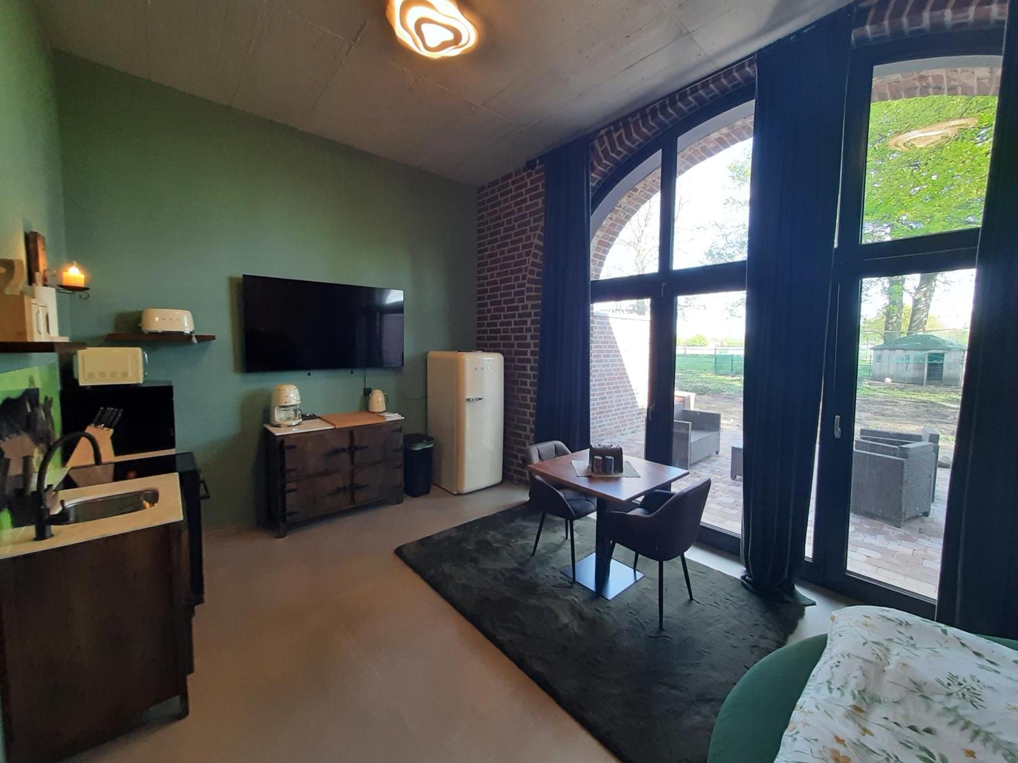 Ferienwohnungen Und Zimmer Hof Holtmann مونستر الغرفة الصورة